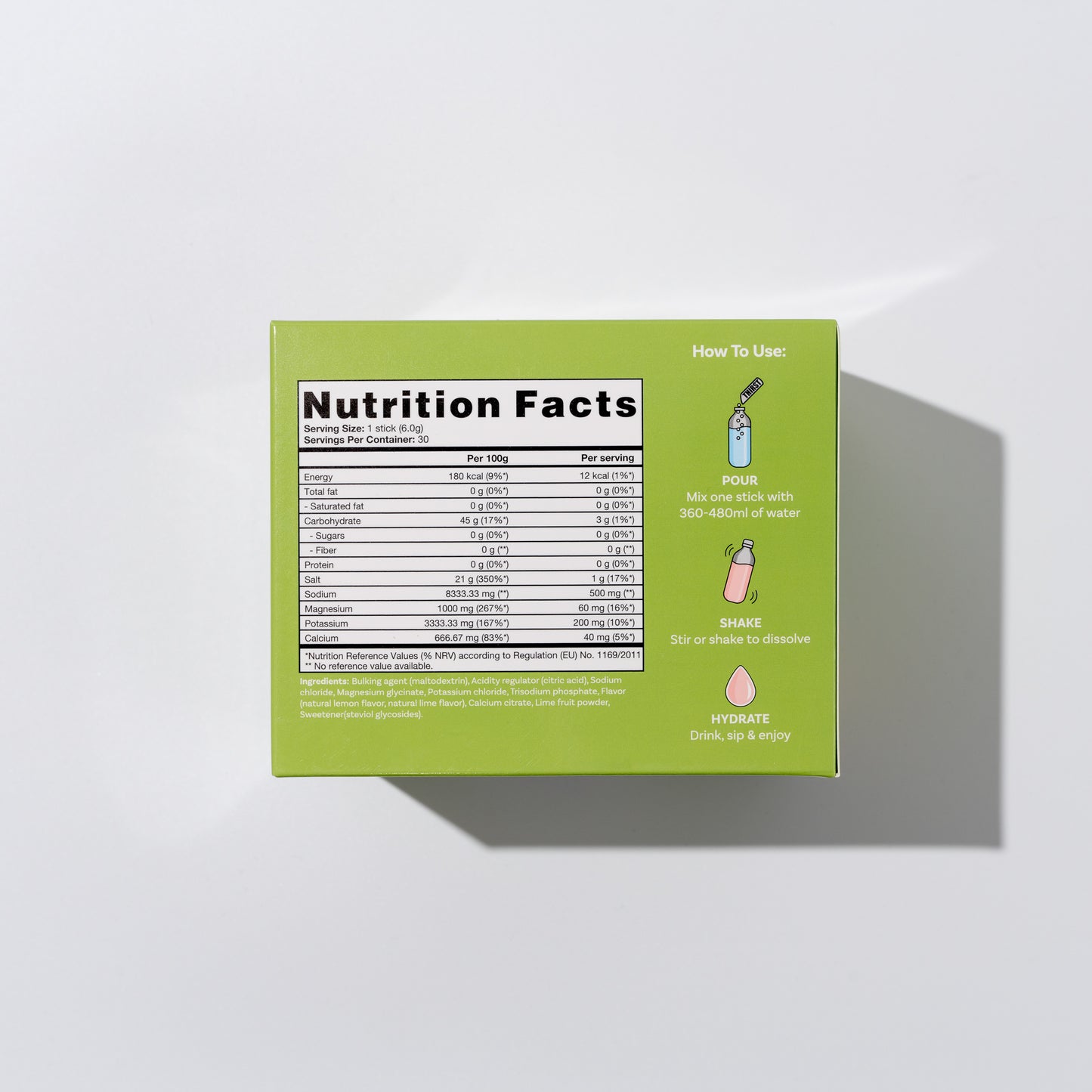 30 Lemon-Lime sticks