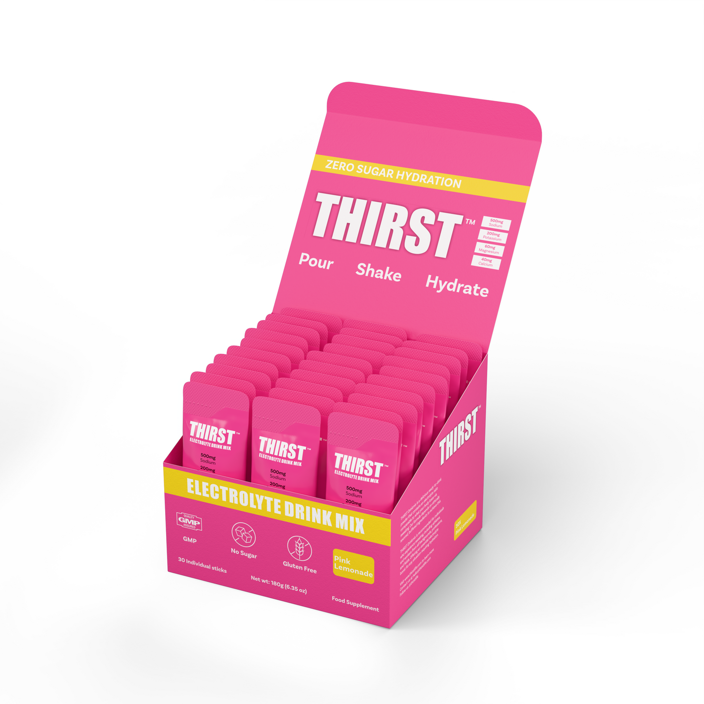 30 Pink Lemonade sticks